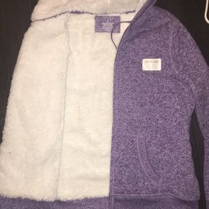 NWT Sherpa-lined Coat